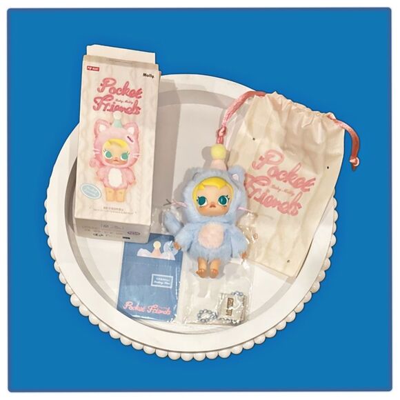 Pop Mart Baby Molly Pocket of Friends Feeling Blue - Picture 6 of 16